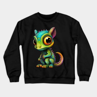 Chameleon Lovers Lizard Chameleons Crewneck Sweatshirt